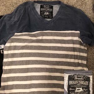 Men’s broken threads T shirt